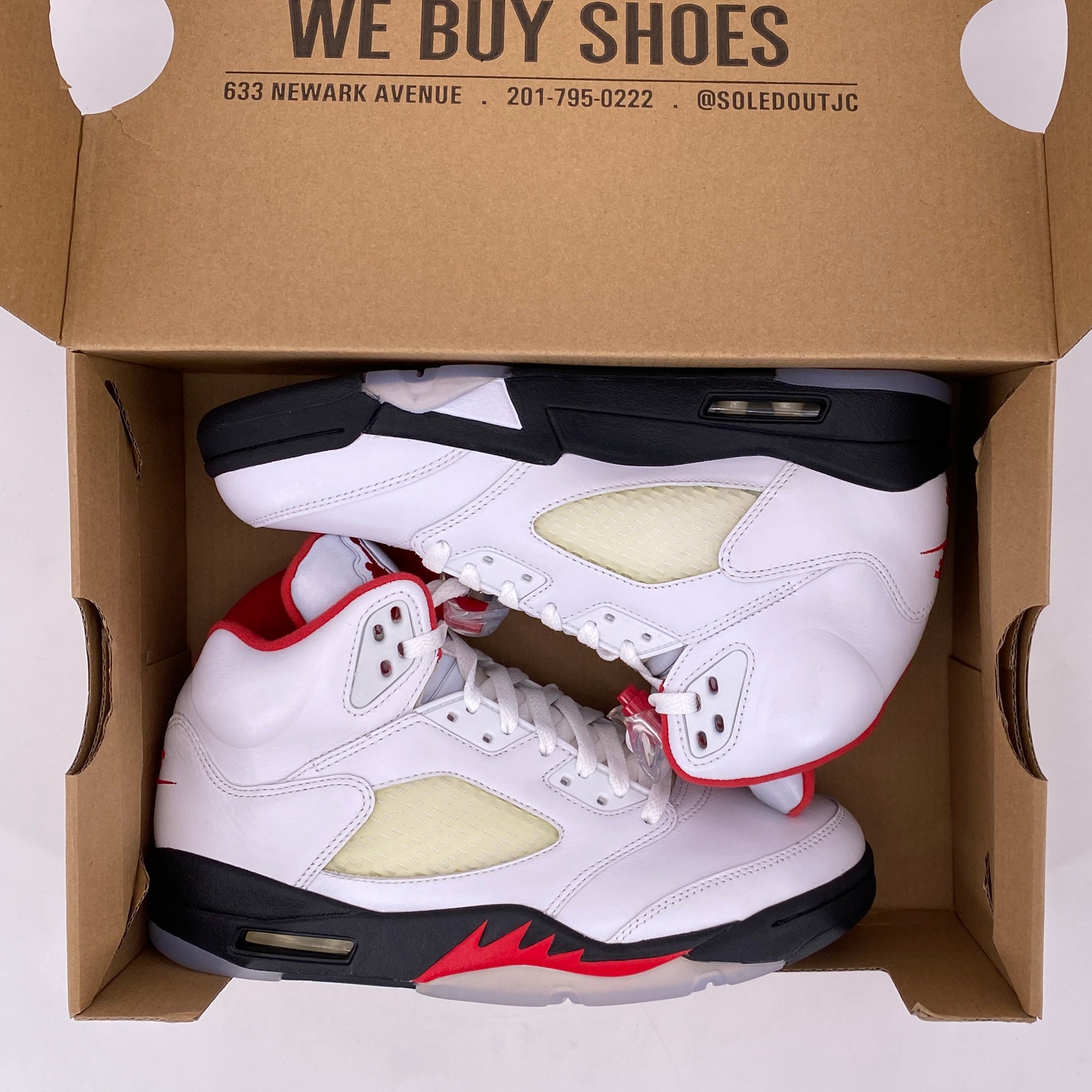Air Jordan 5 Retro &quot;Fire Red&quot; 2020 New Size 8