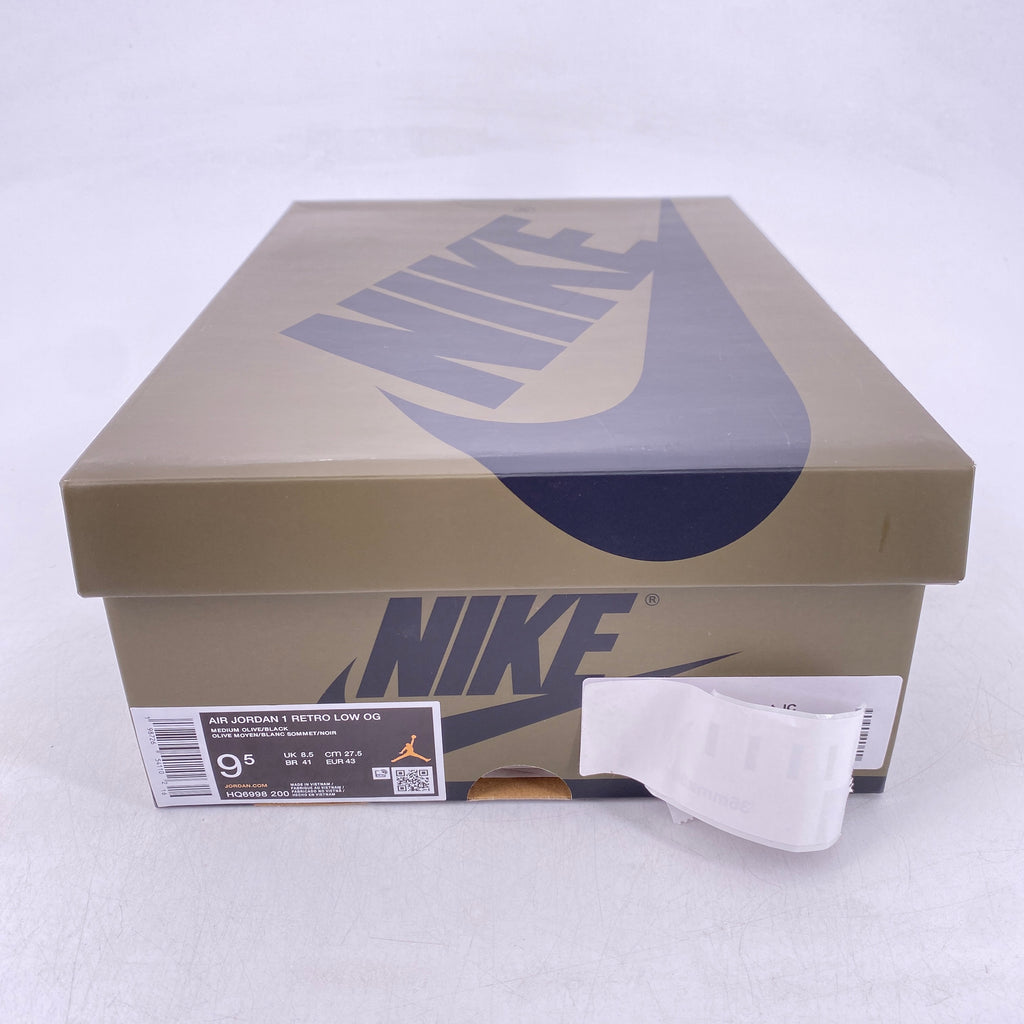Air Jordan 1 Retro Low "Medium Olive" 2026 Used Size 9.5