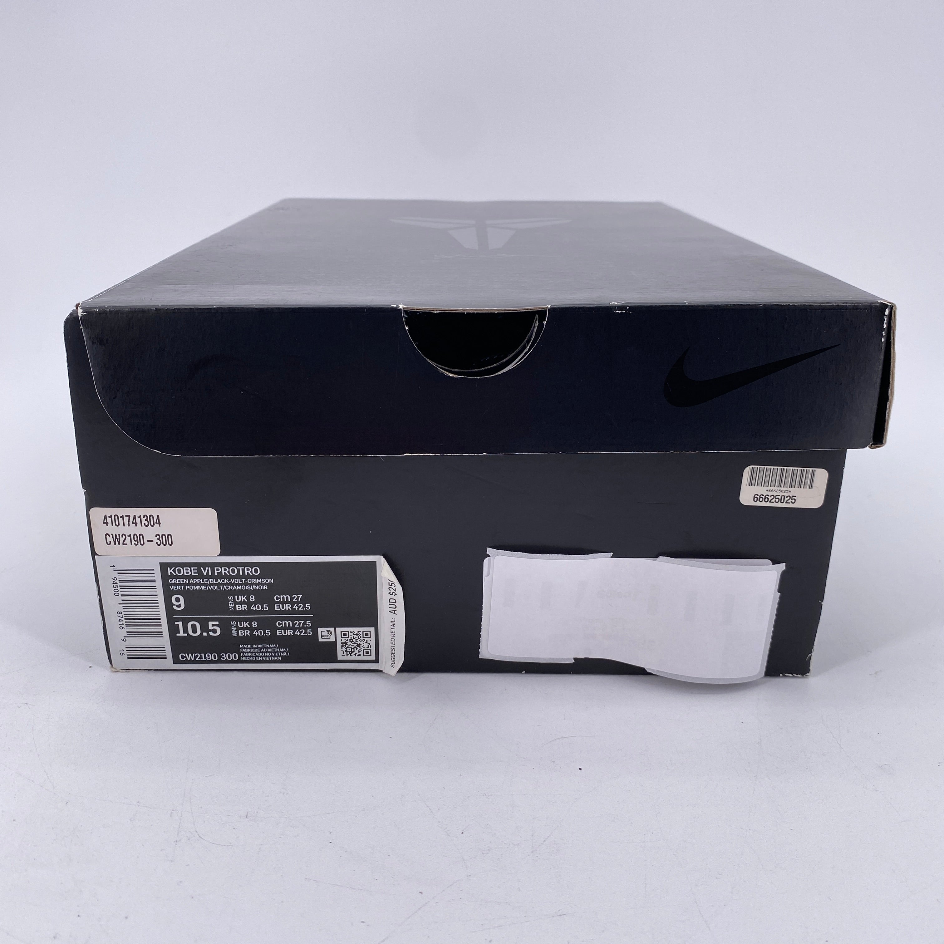 Nike Kobe 6 Protro "Grinch" 2020 Used Size 9
