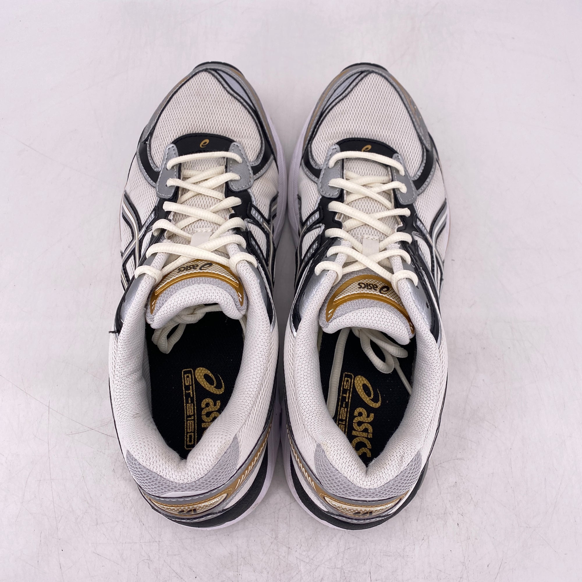 Asics GT-2160 &quot;Cream Pure Silver Gold&quot; 2023 Used Size 10