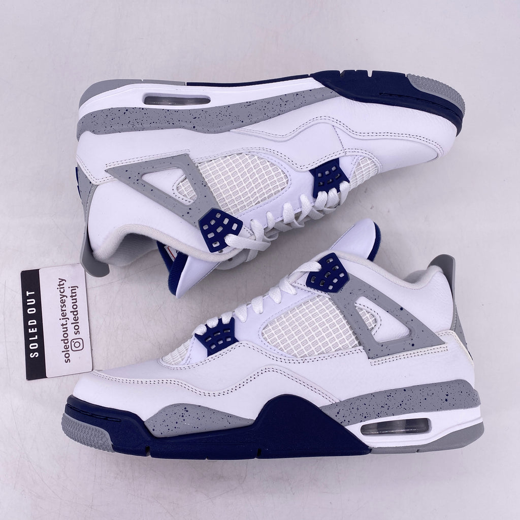 Air Jordan 4 Retro "Midnight Navy" 2022 New Size 10