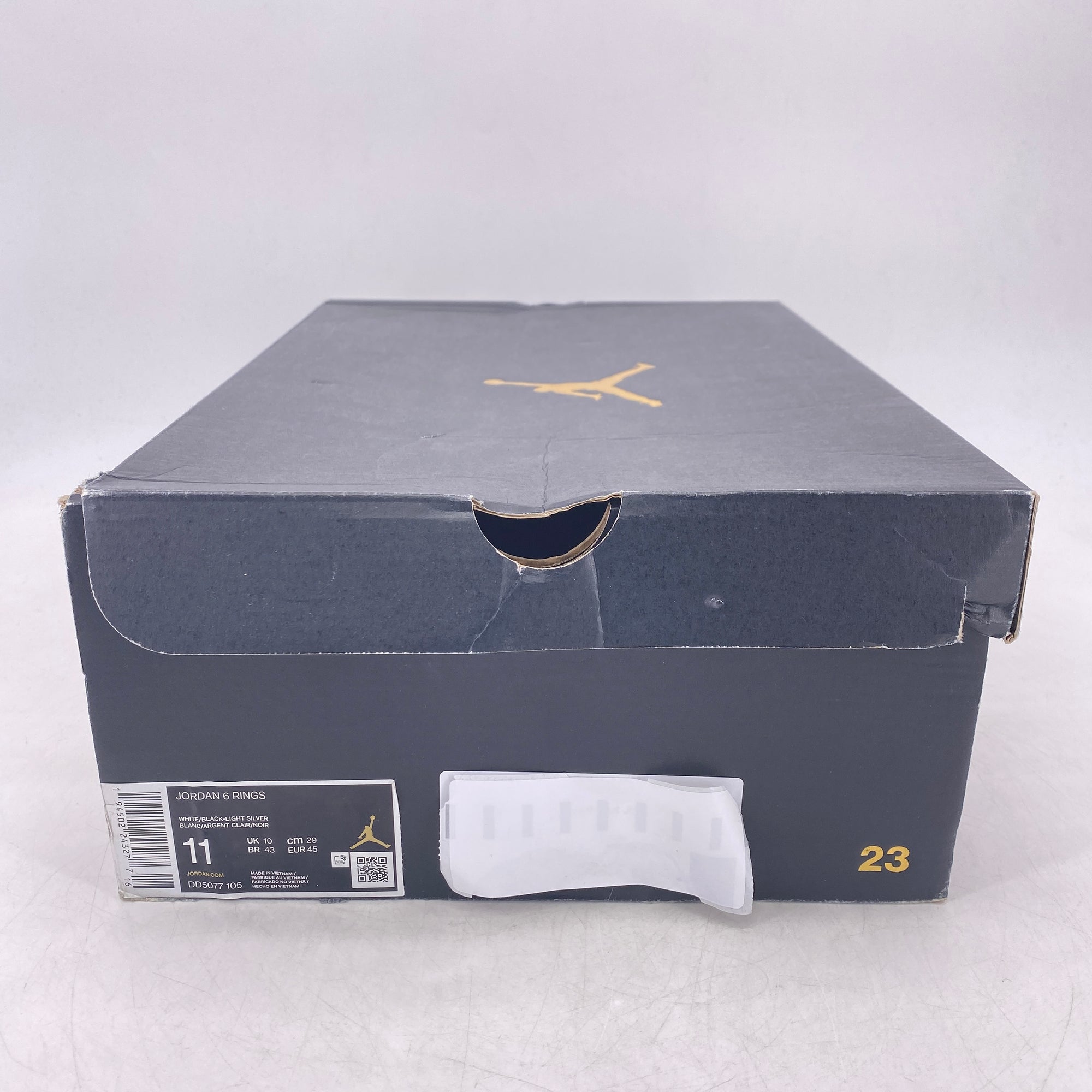 Air Jordan 6 Rings &quot;Hare&quot; 2021 New Size 11