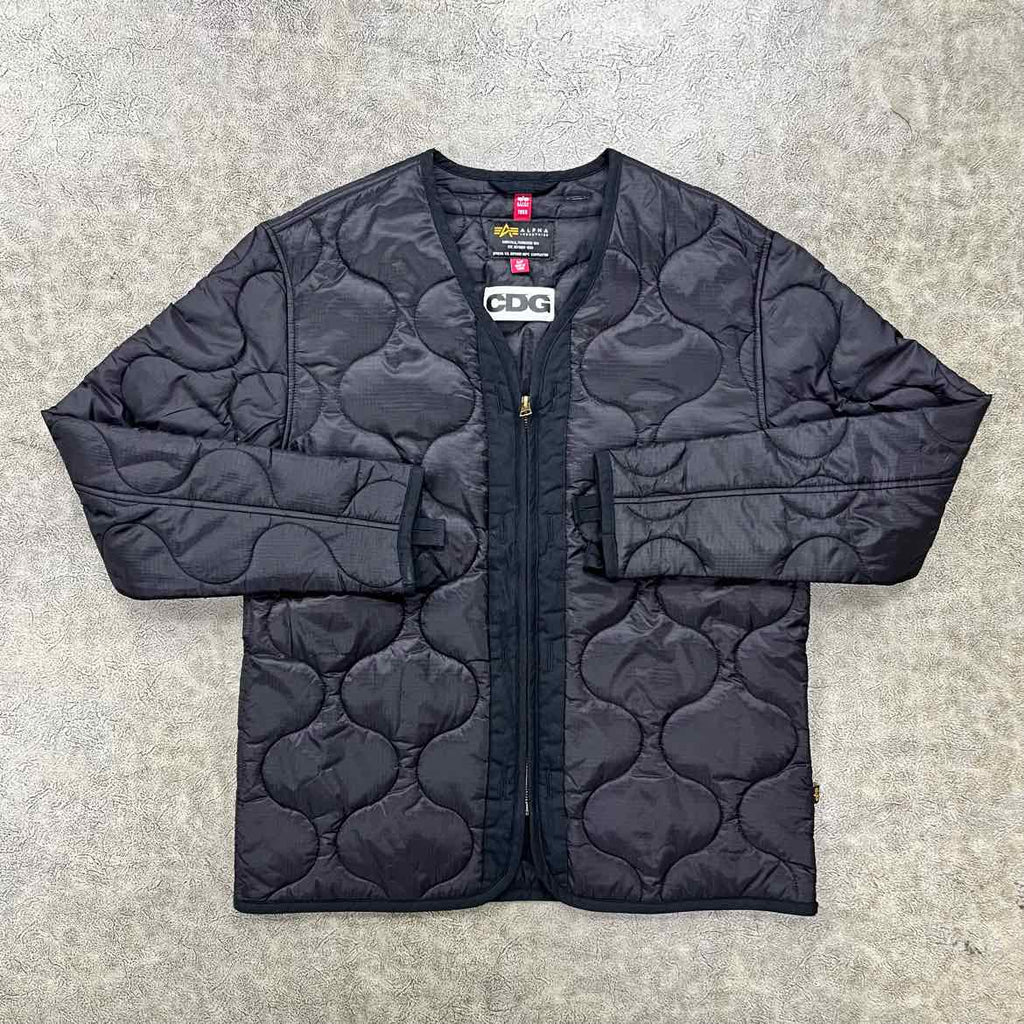 Alpha Industries Vest "CDG" Black Used Size S