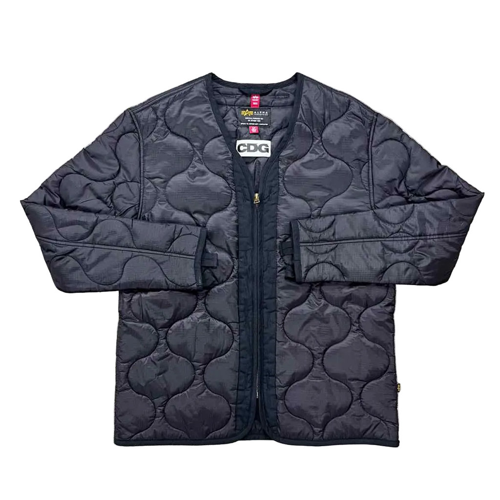 Alpha Industries Vest "CDG" Black Used Size S