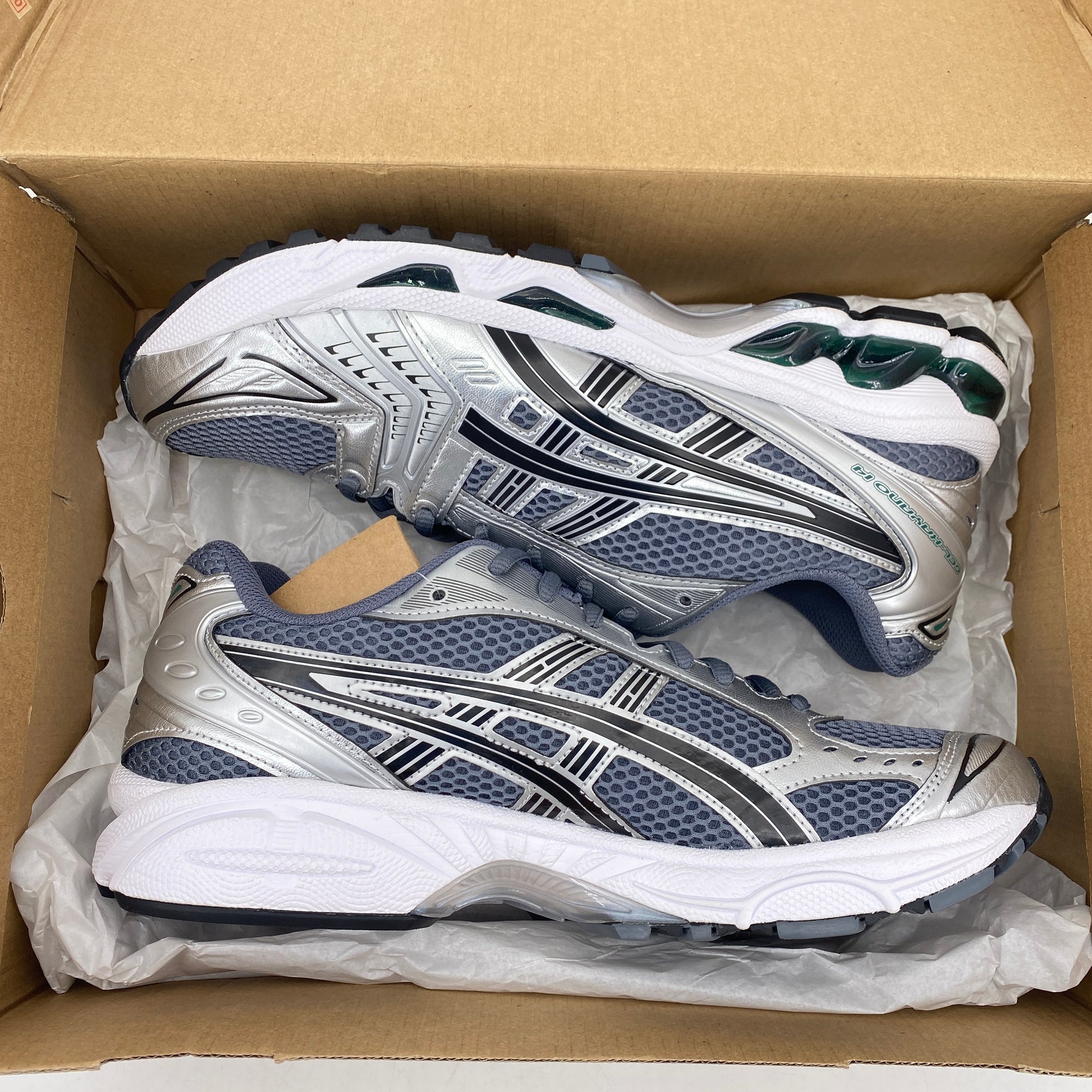 Asics Gel-Kayano 14 &quot;Metropolis Jasper Green&quot; 2024 New Size 8.5