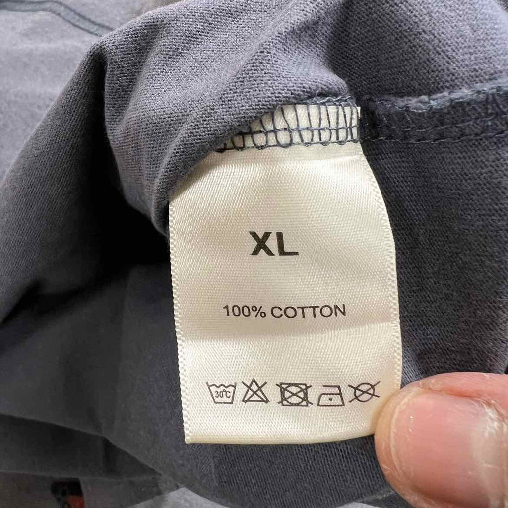 Vale T-Shirt "199X JANET" Grey New Size XL