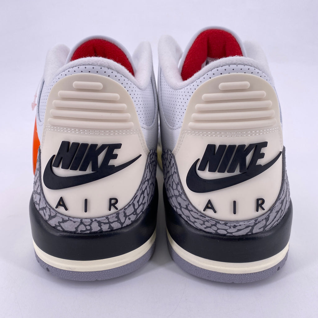 Air Jordan 3 Retro "White Cement Reimagined" 2023 New Size 8.5