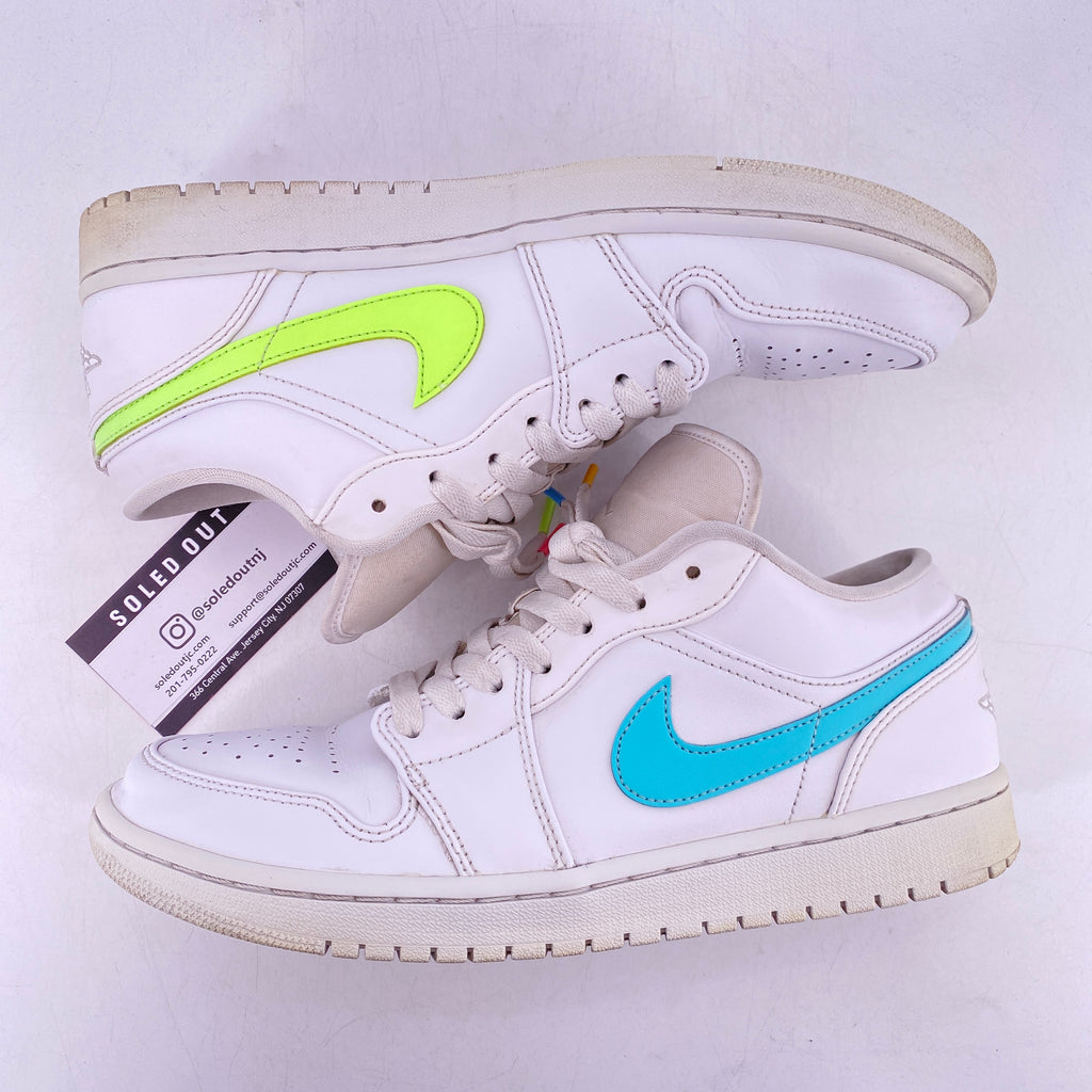 Air Jordan 1 Retro Low "Multi-Color" 2020 Used Size 9.5