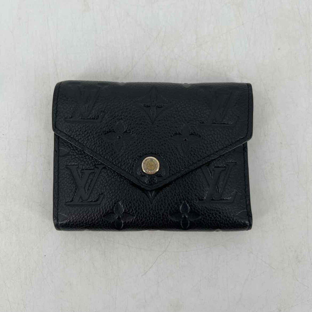 Louis Vuitton Wallet "EMPREINTE" Used Black