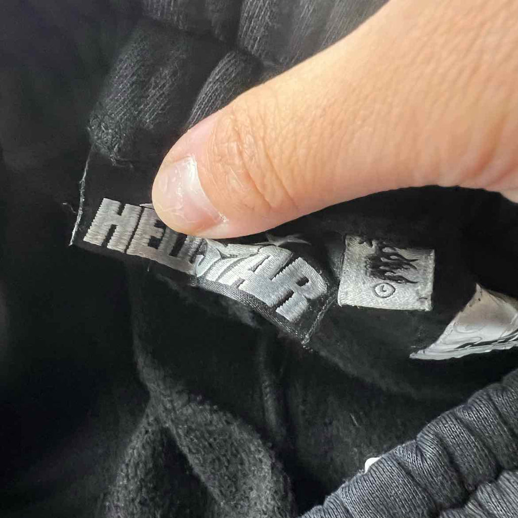 Hellstar Sweatpants "BUTTON POCKET" Black Used Size L