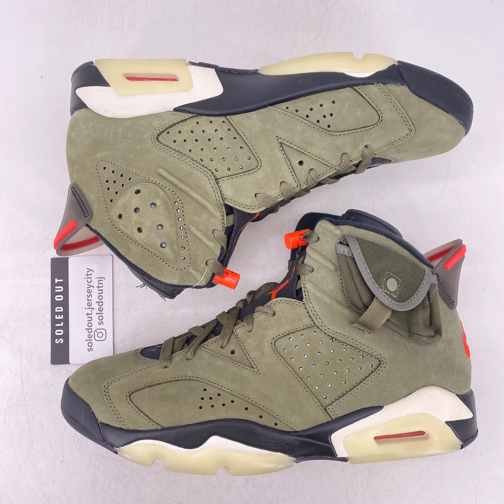 Air Jordan 6 Retro "Travis Scott" 2019 New Size 10.5