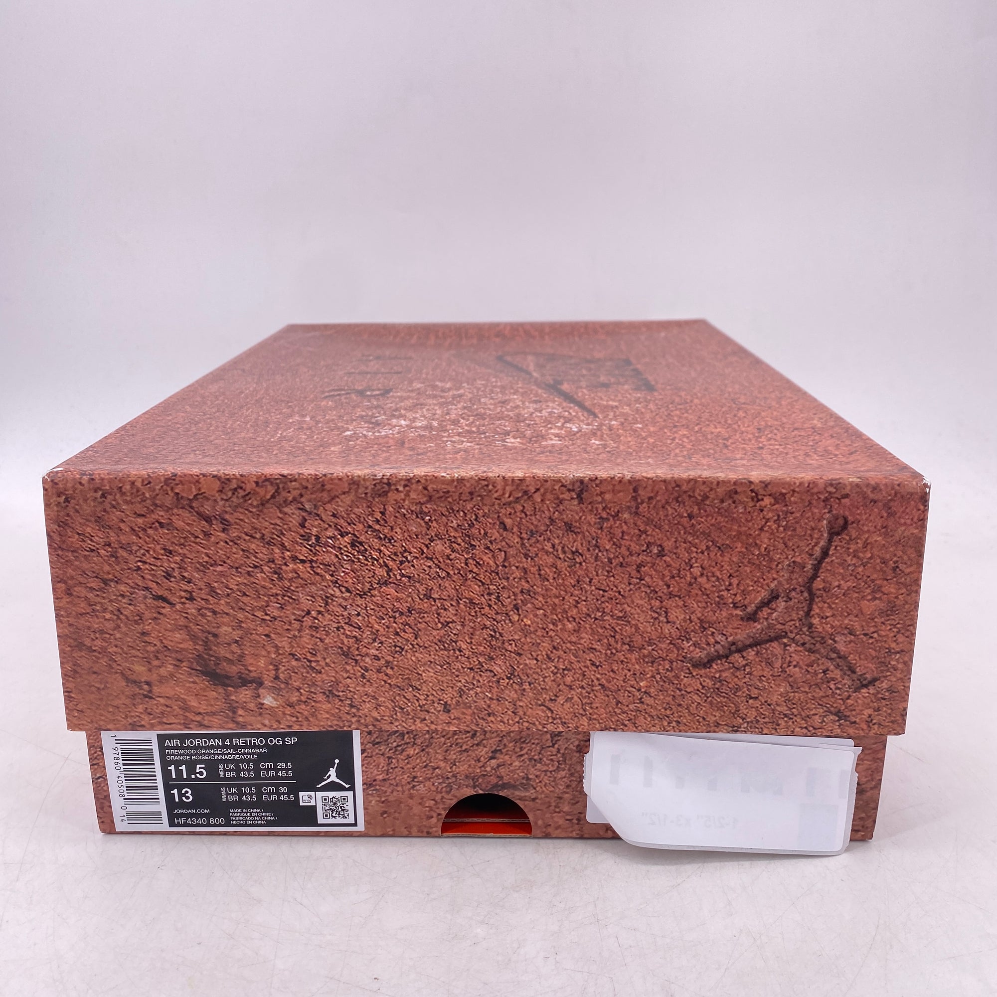Air Jordan 4 Retro &quot;Brick By Brick&quot; 2025 New Size 11.5