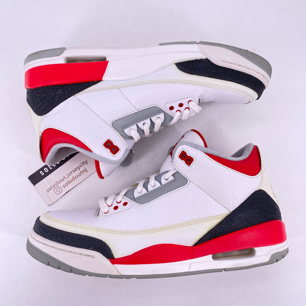 Air Jordan 3 Retro "Fire Red" 2013 Used Size 12