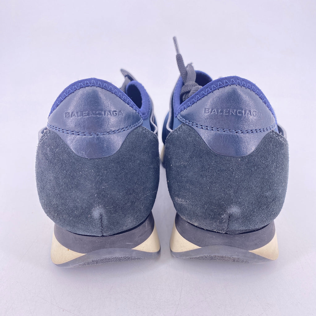 Balenciaga Race Runner "Navy"  Used Size 41W