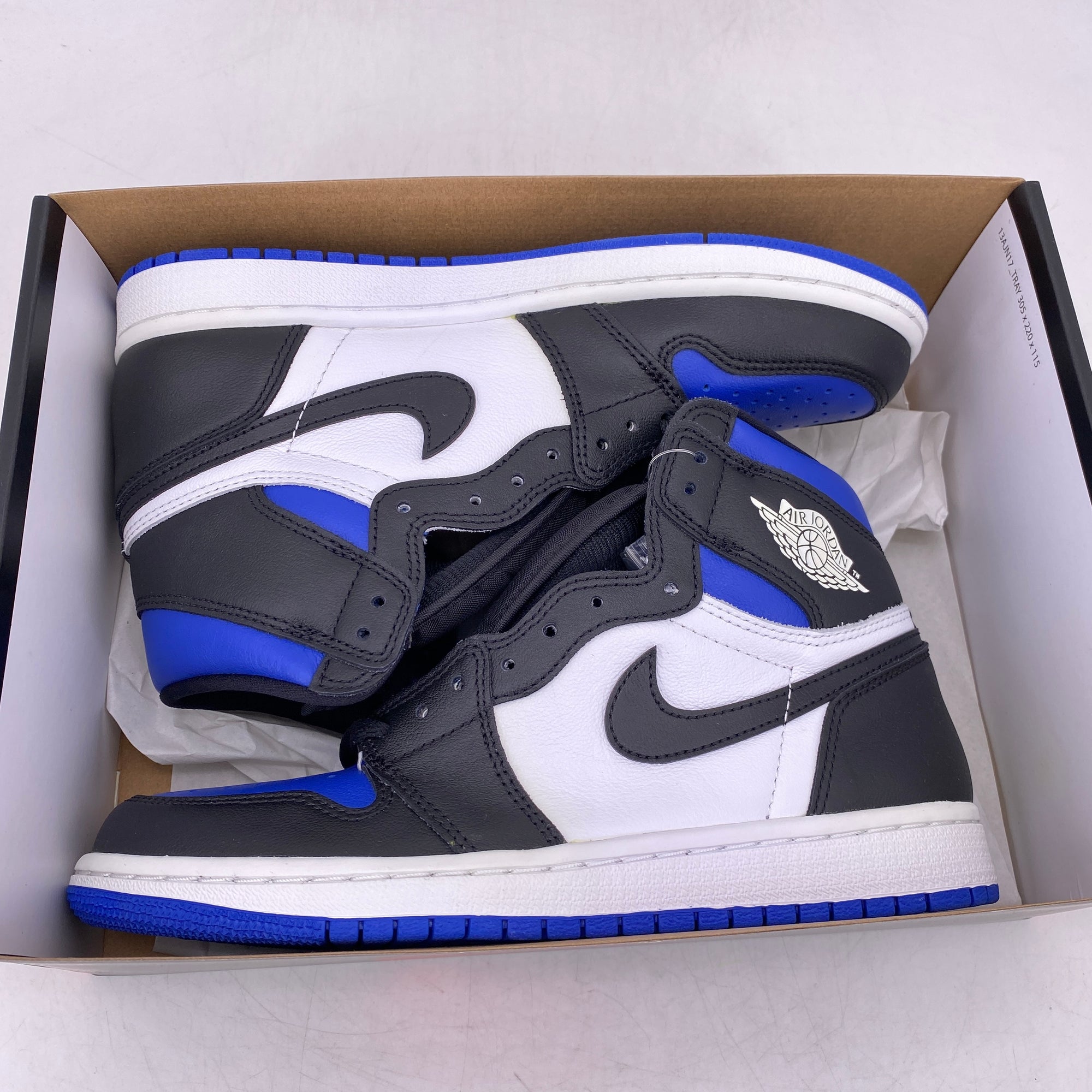 Air Jordan 1 Retro High OG &quot;Royal Toe&quot; 2020 New Size 7.5