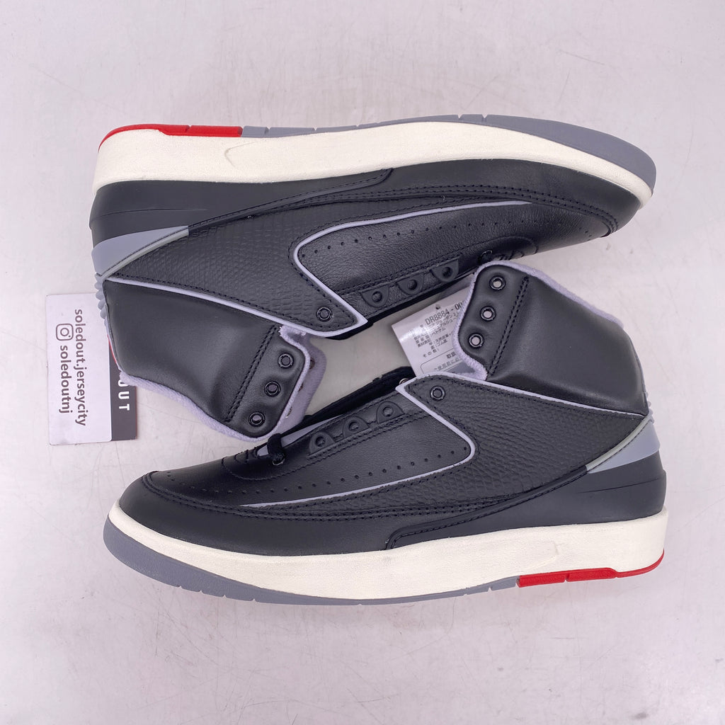 Air Jordan 2 Retro "Black Cement" 2023 New Size 9.5