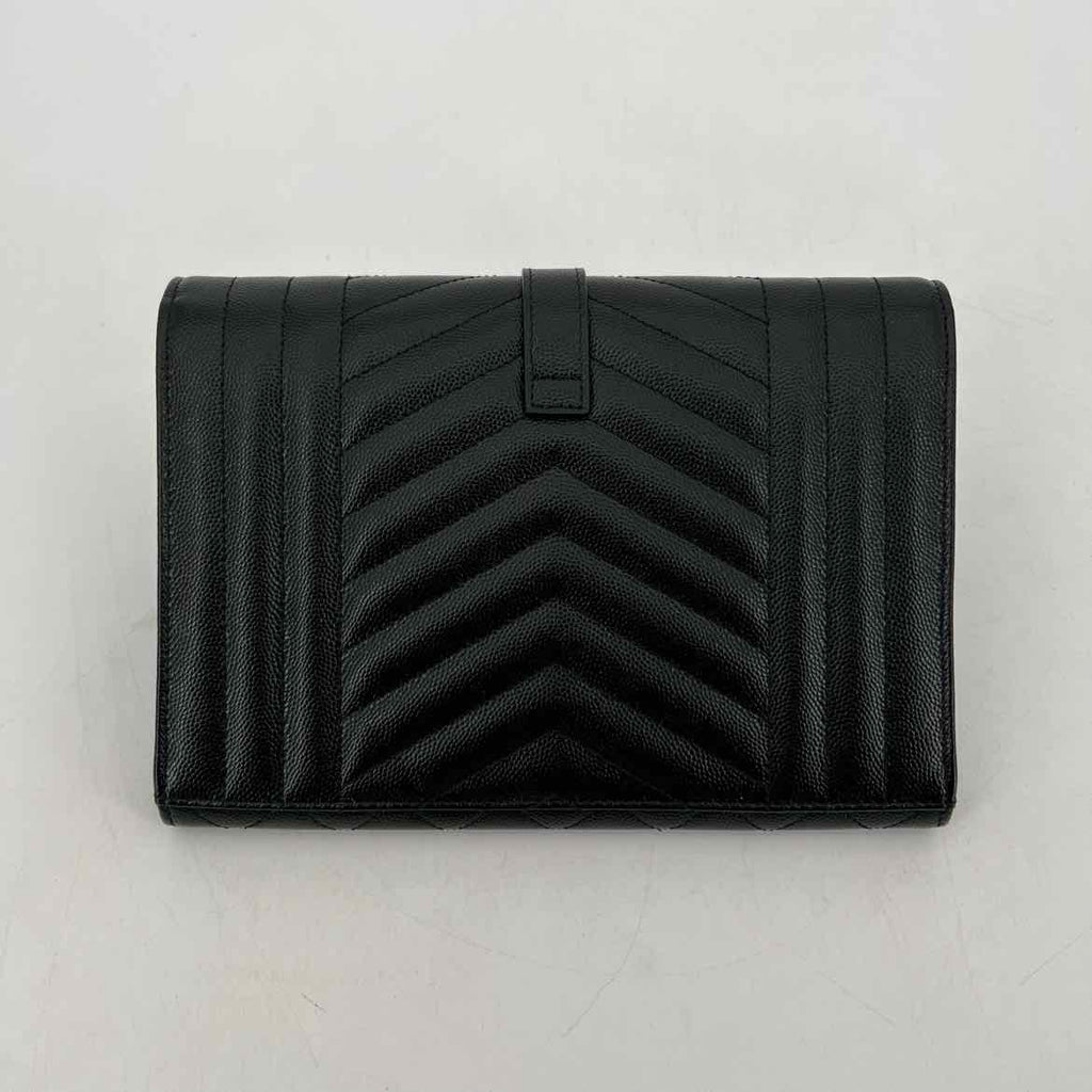 Saint Laurent Bag "QUILTED ENVELOPE FLAP" New Black