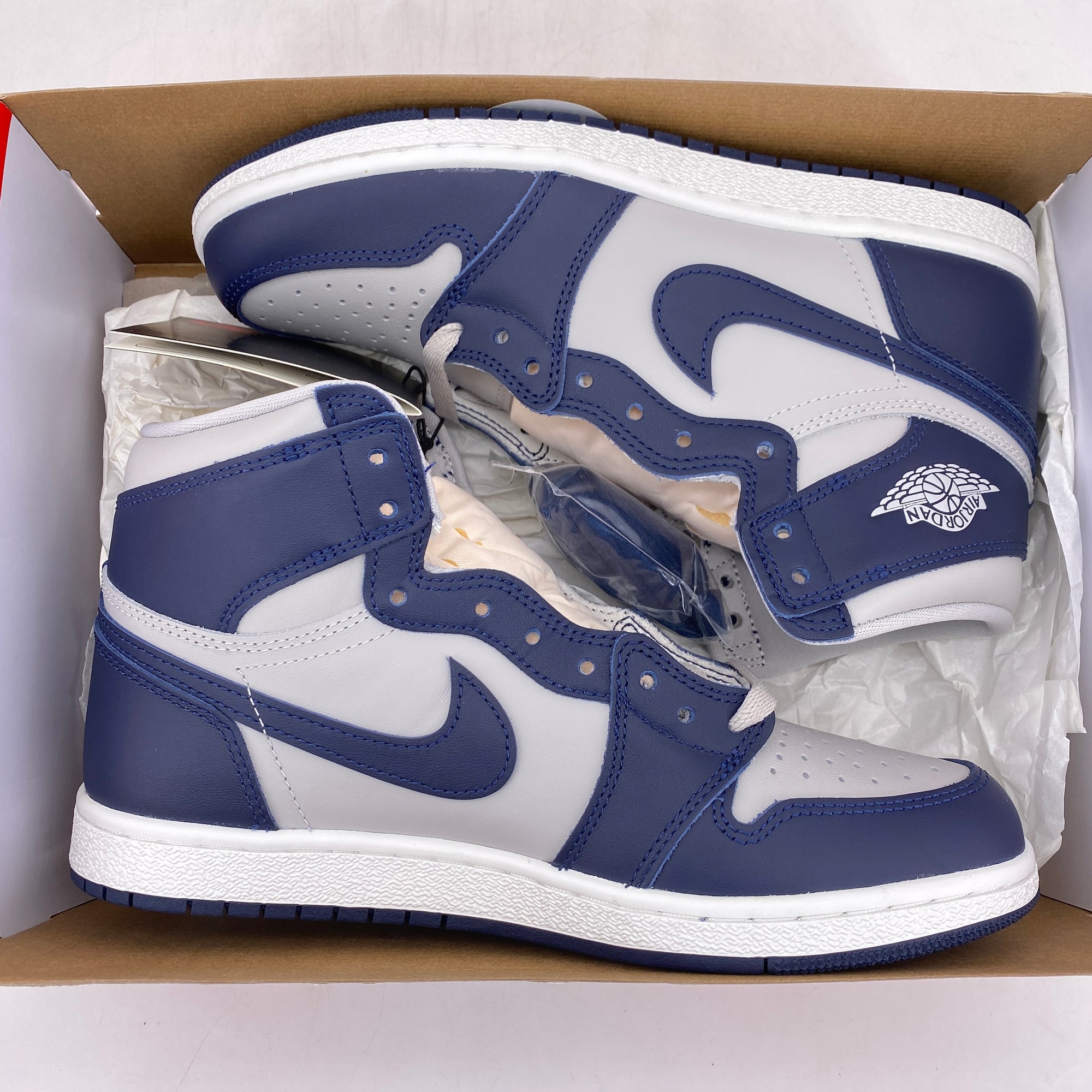 Air Jordan 1 HI 85&#39; &quot;Georgetown&quot; 2022 New Size 8.5