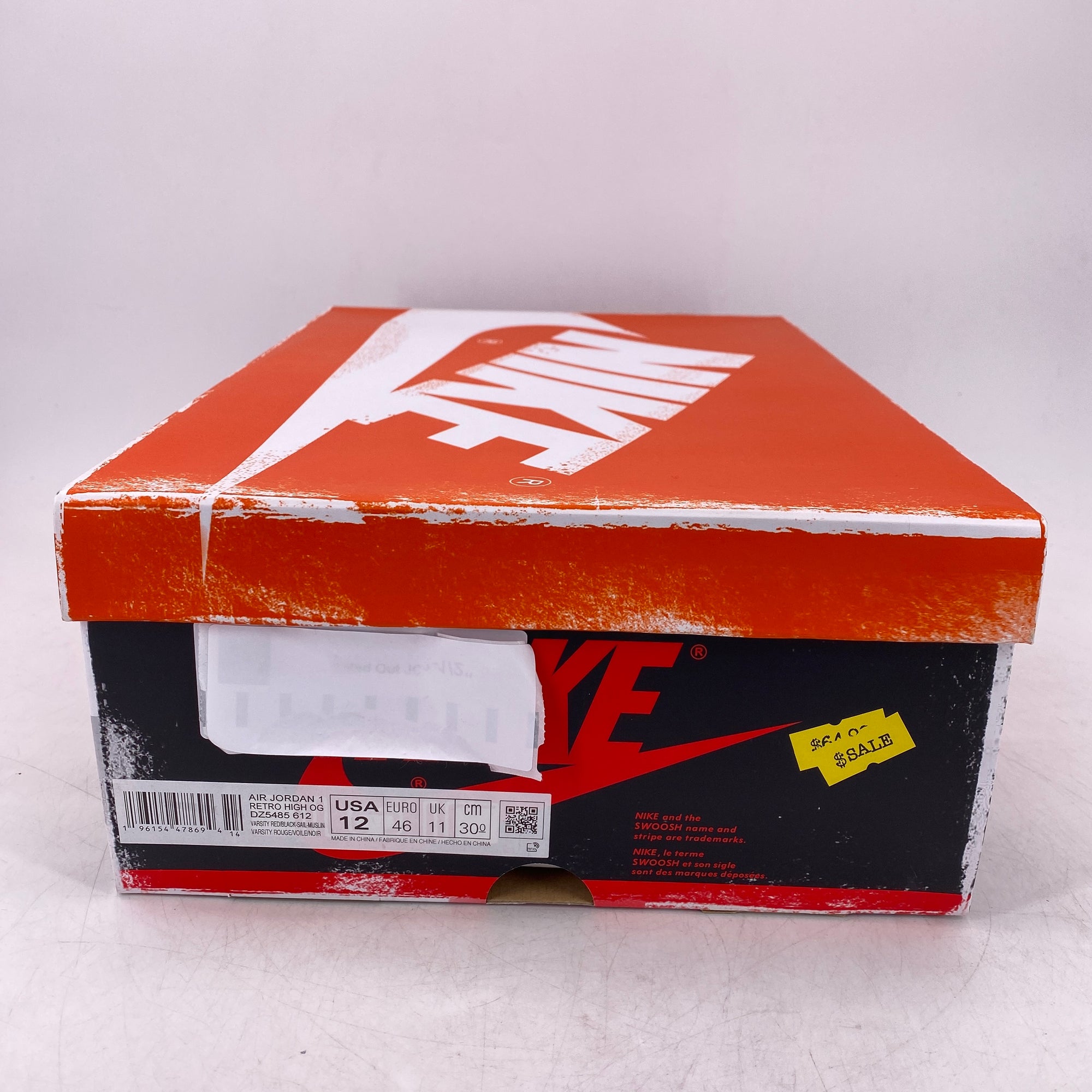 Air Jordan 1 Retro High OG &quot;Lost And Found&quot; 2021 Used Size 12