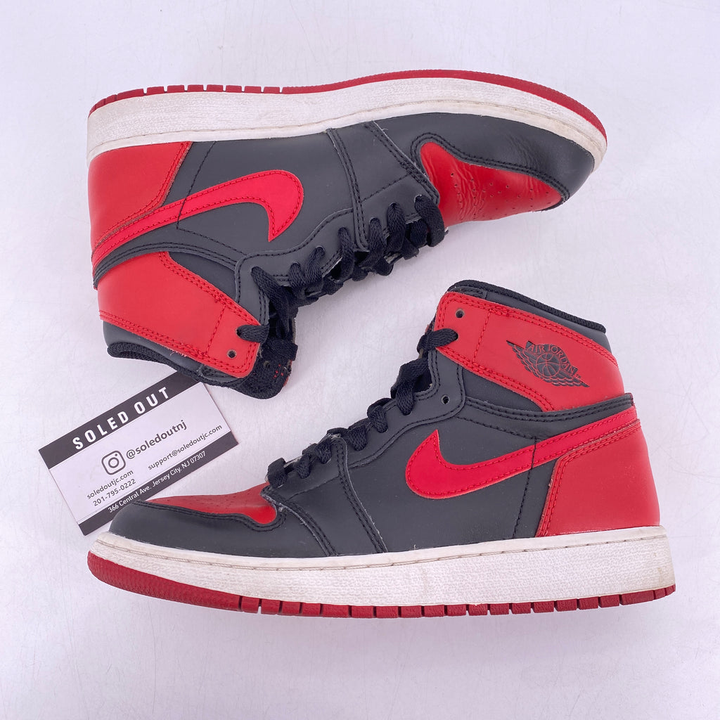 Air Jordan (GS) 1 Retro High OG "Banned" 2016 Used Size 5.5Y