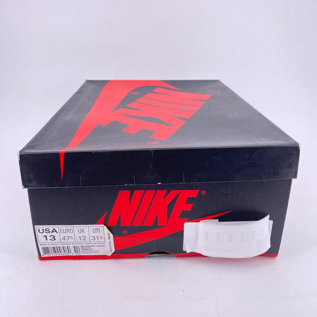 Air Jordan 1 Retro High OG "Royal" 2017 Used Size 13
