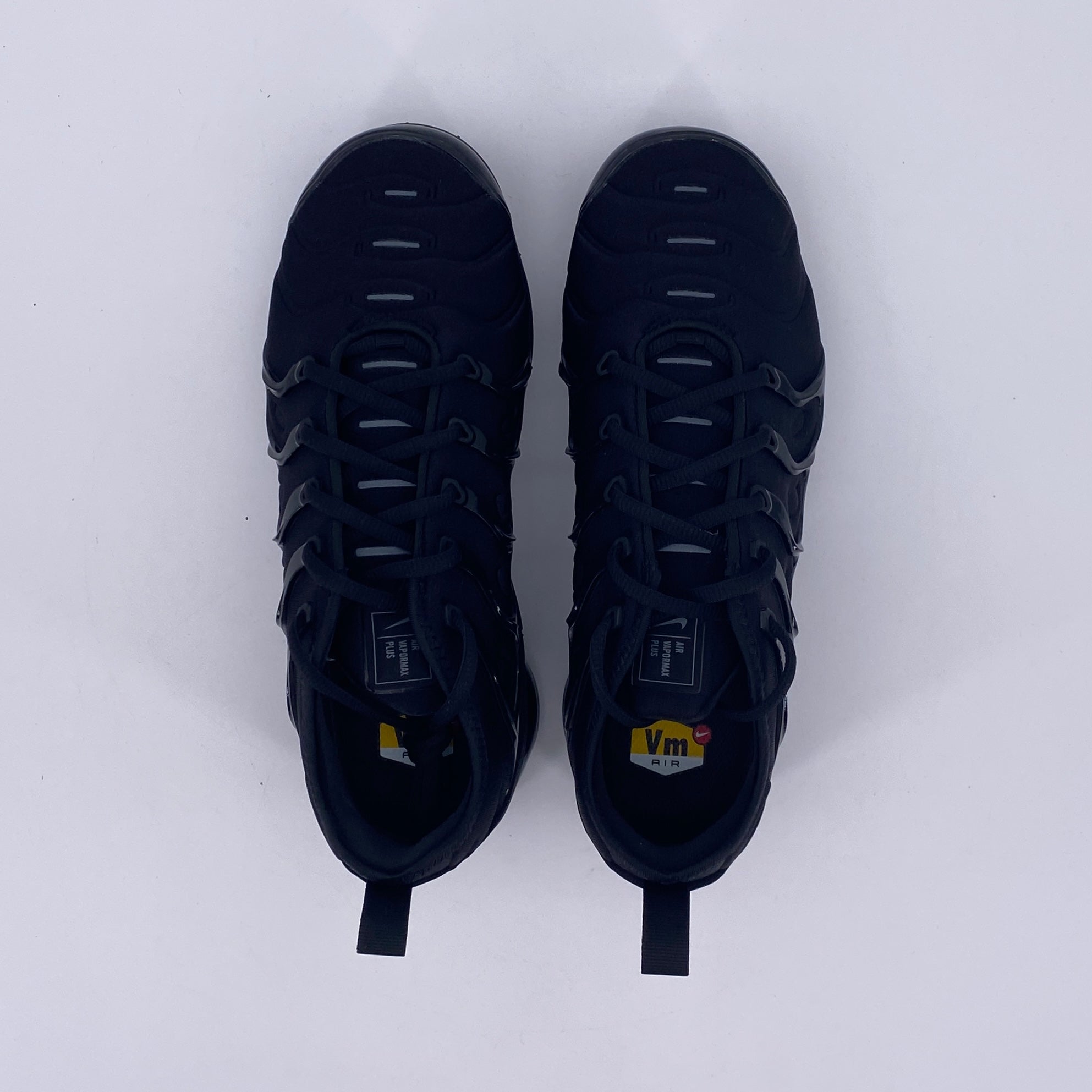 Nike Air Vapormax Plus &quot;Triple Black&quot; 2018 New Size 8.5