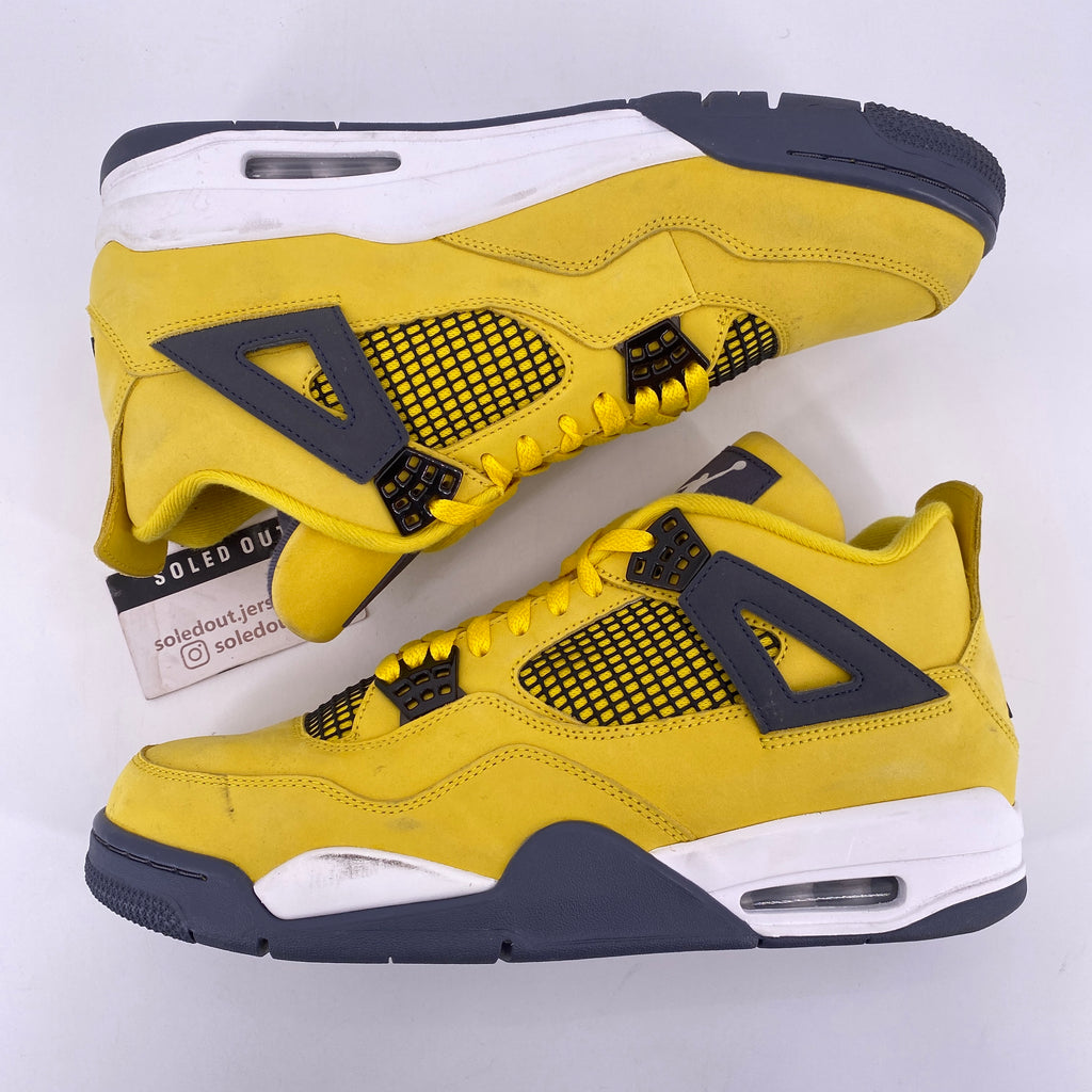 Air Jordan 4 Retro "Lightning" 2021 Used Size 12