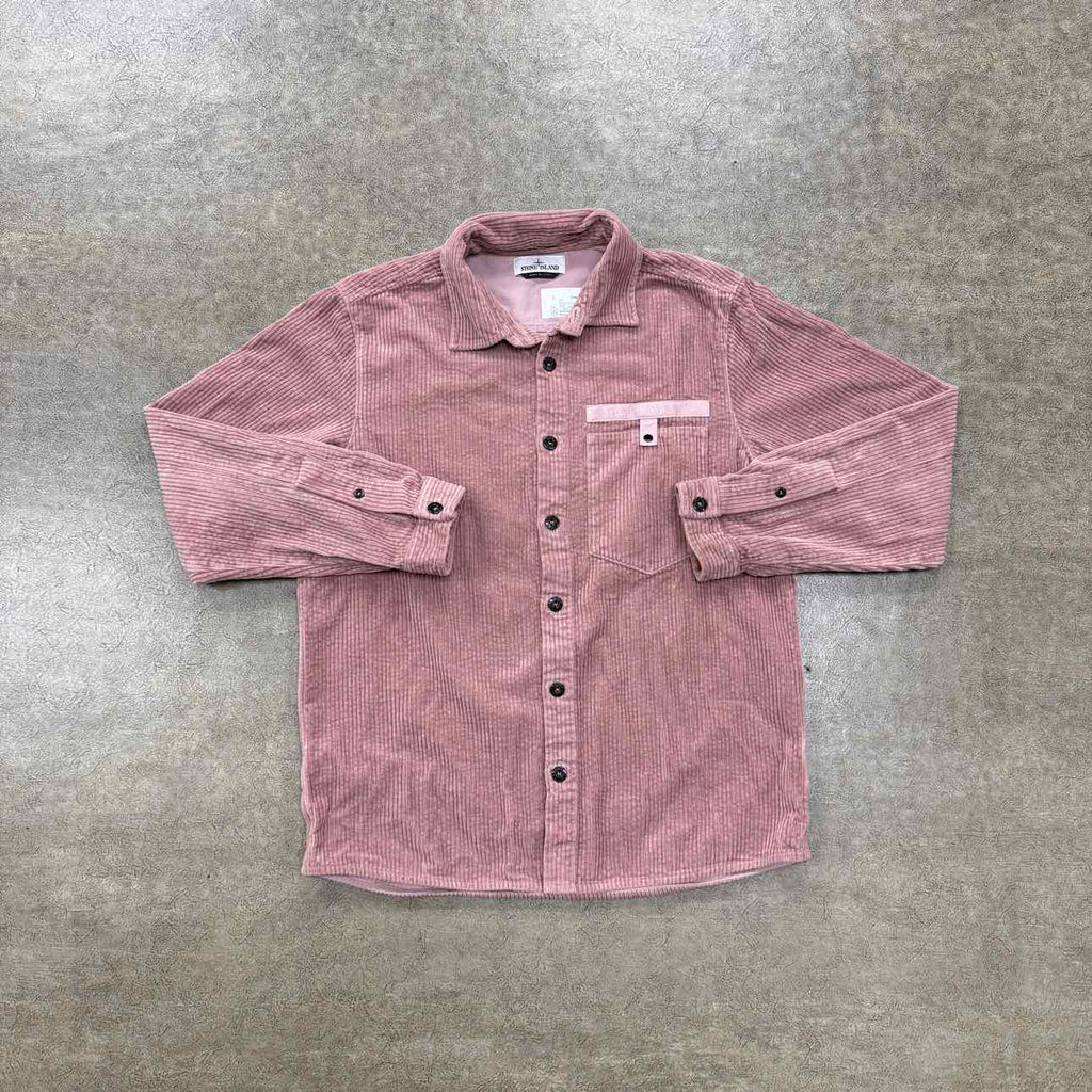 Stone Island Jacket "CORDUROY" Pink Used Size XL