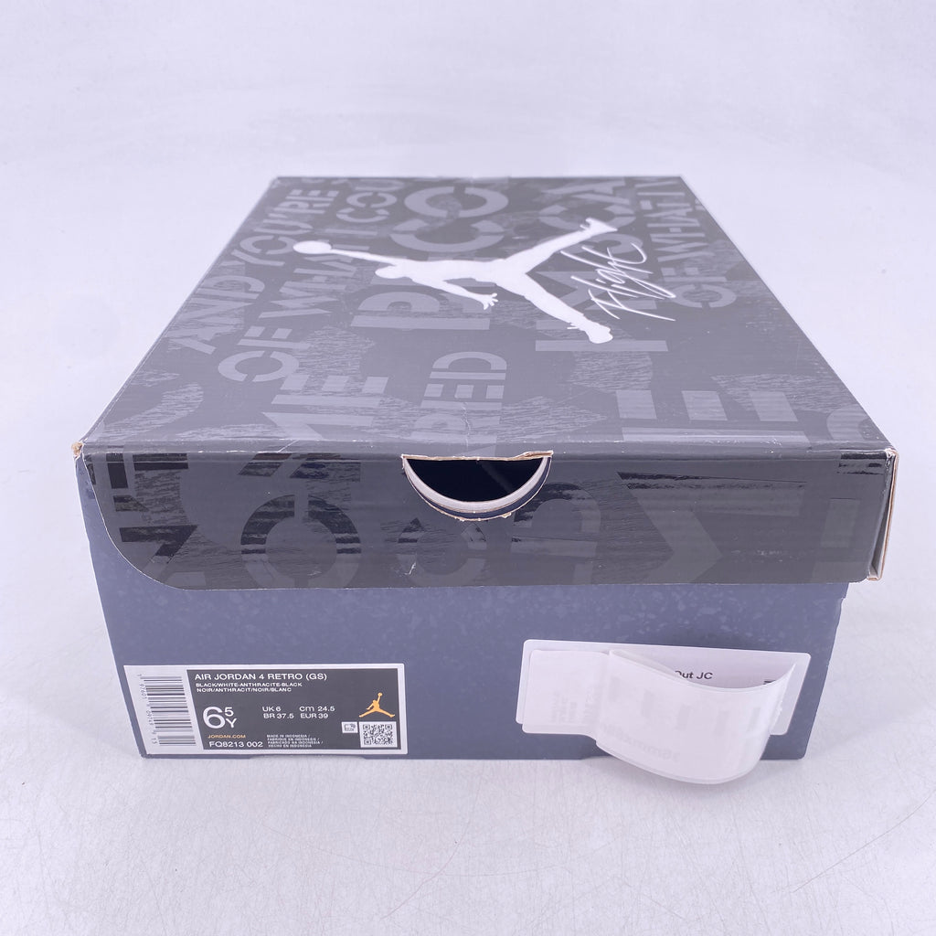 Air Jordan (GS) 4 Retro "Fear Pack" 2024 New Size 6.5Y