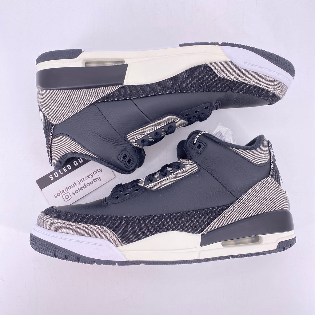 Air Jordan 3 Retro "Levis Black" 2026 New Size 10.5