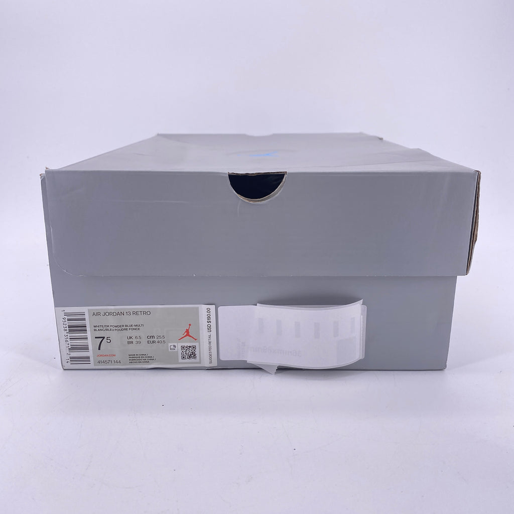 Air Jordan 13 Retro "Obsidian Powder Blue" 2021 New Size 7.5