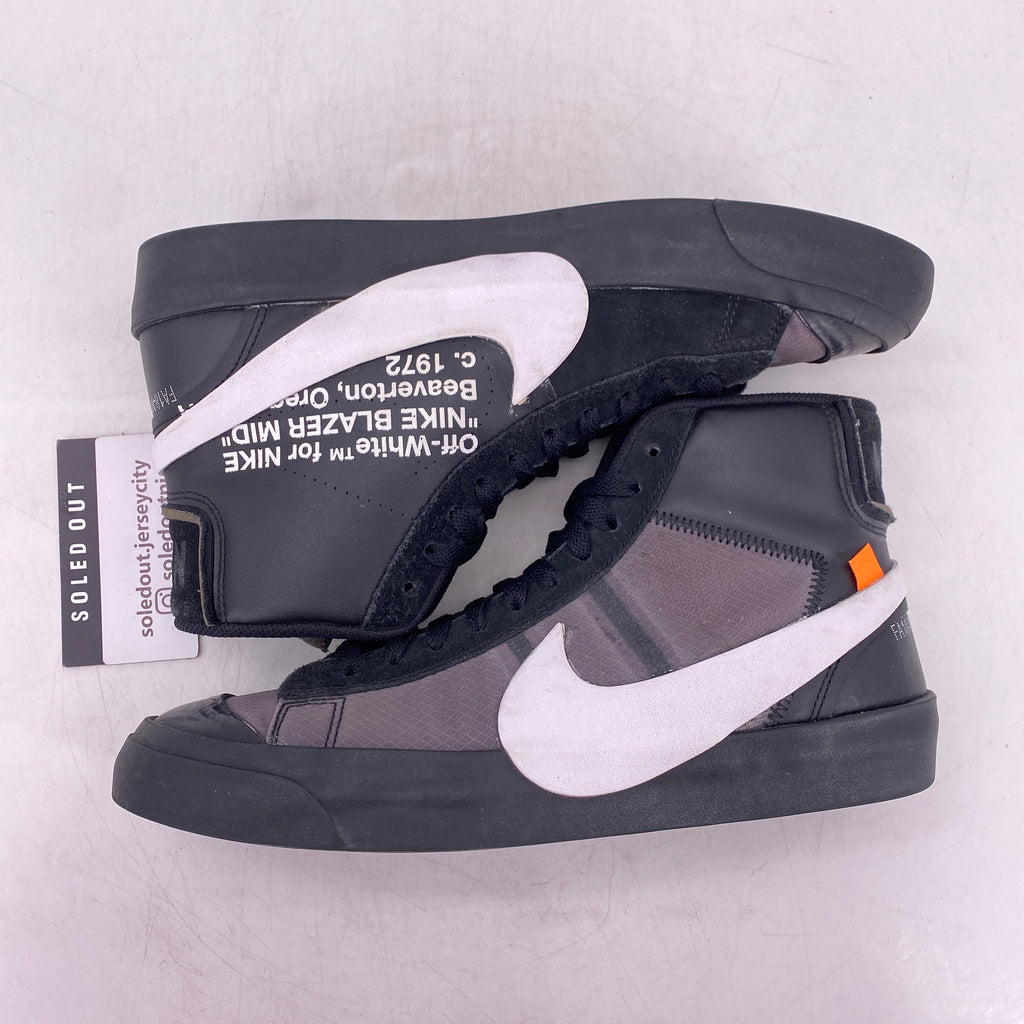 Nike Blazer Mid / OW "Grim Reaper" 2018 Used Size 8.5