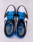 Air Jordan 1 Retro Low OG EX "Powder Blue" 2022 Used Size 9.5