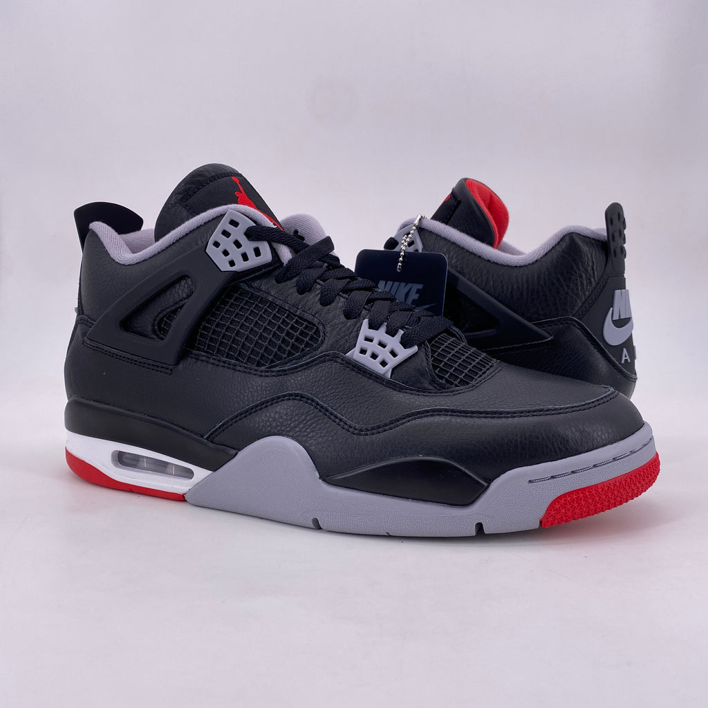 Air Jordan 4 Retro "Bred Reimagined" 2024 New Size 12