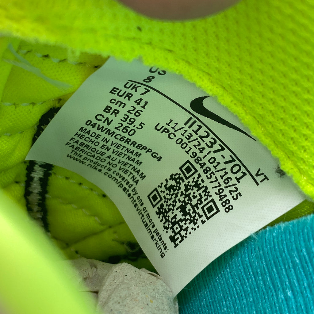 Nike Air Zoom Spiridon "Barely Volt Hot Punch" 2025 New Size 8