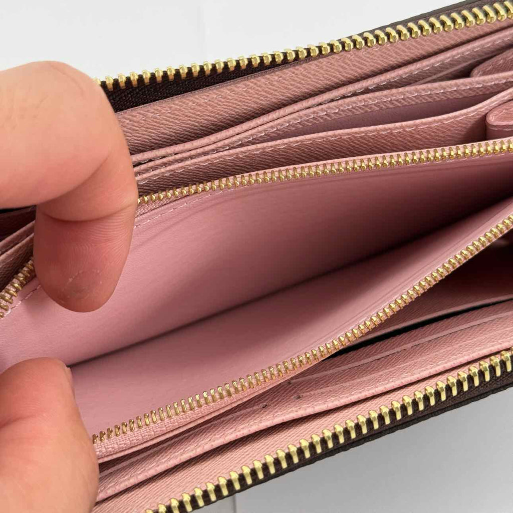 Louis Vuitton Wallet "ZIPPY" New Brown