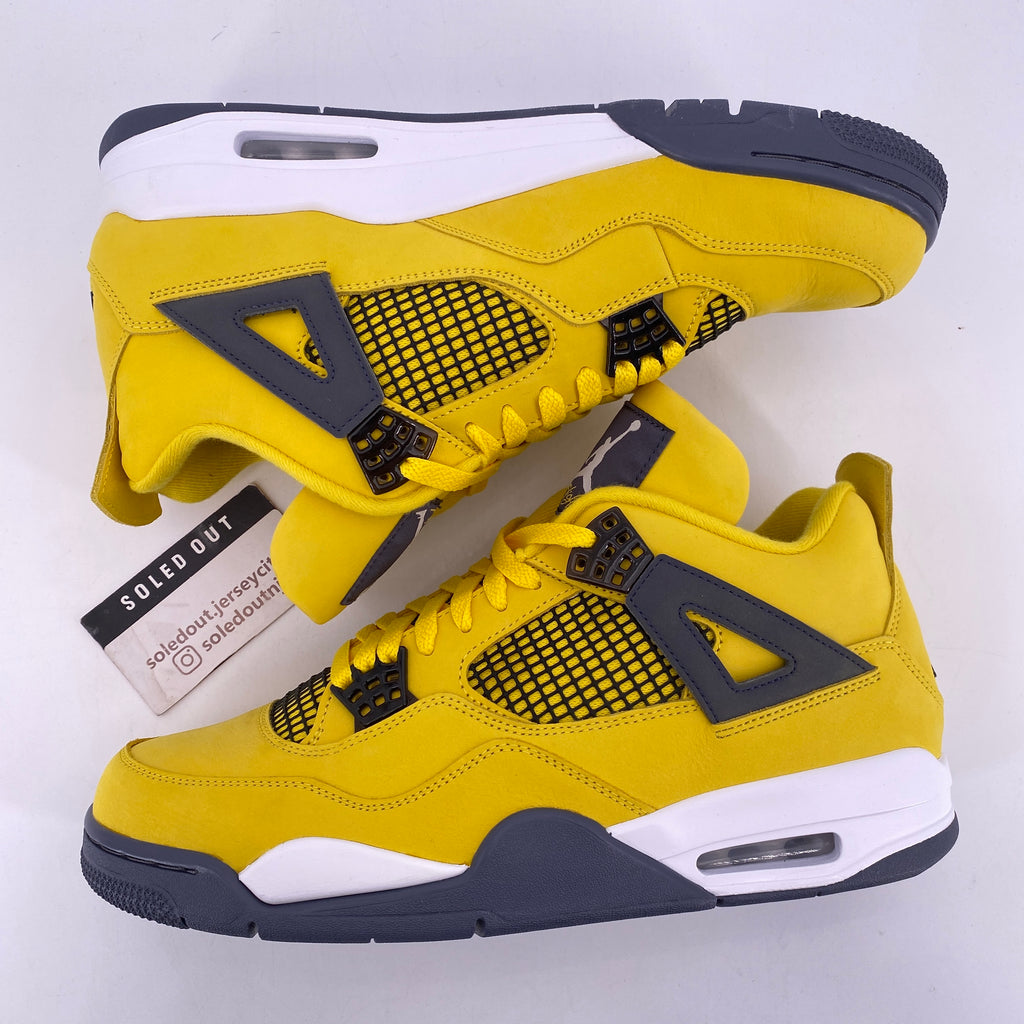 Air Jordan 4 Retro "Lightning" 2021 Used Size 11.5