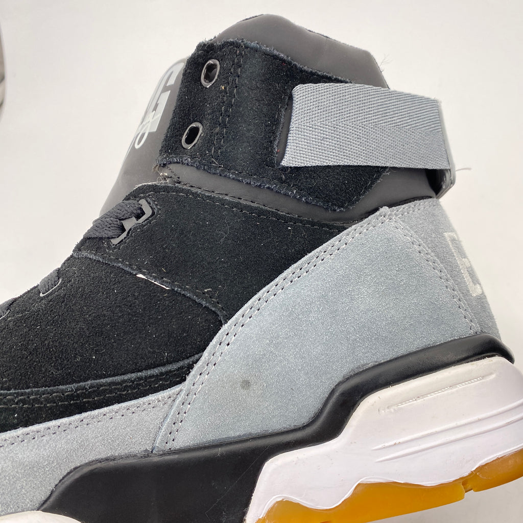 Reebok Ewing 33 Hi "Grey Black"  New Size 10.5