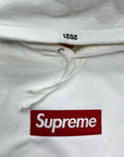 Supreme Hoodie "BOX LOGO" White New Size M