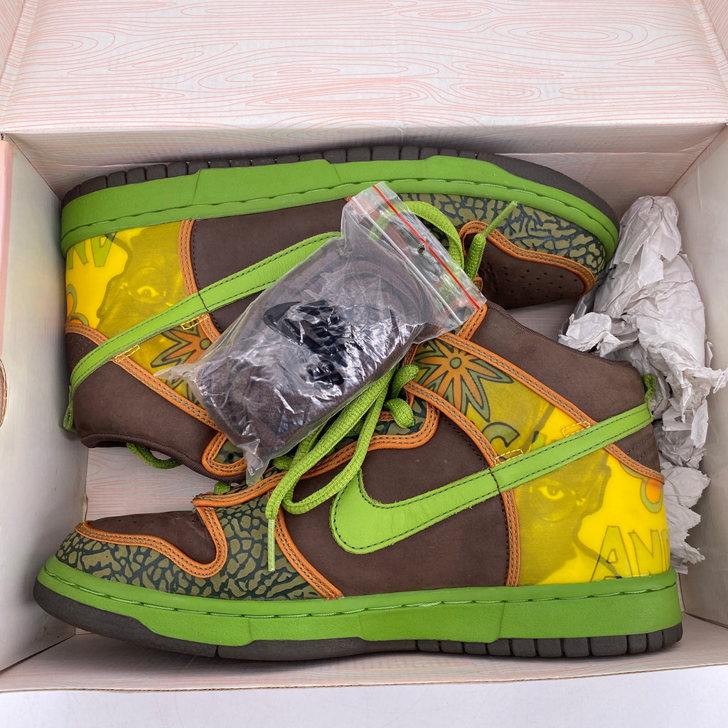 Nike Dunk High Pro SB "De La Soul" 2005 Used Size 9