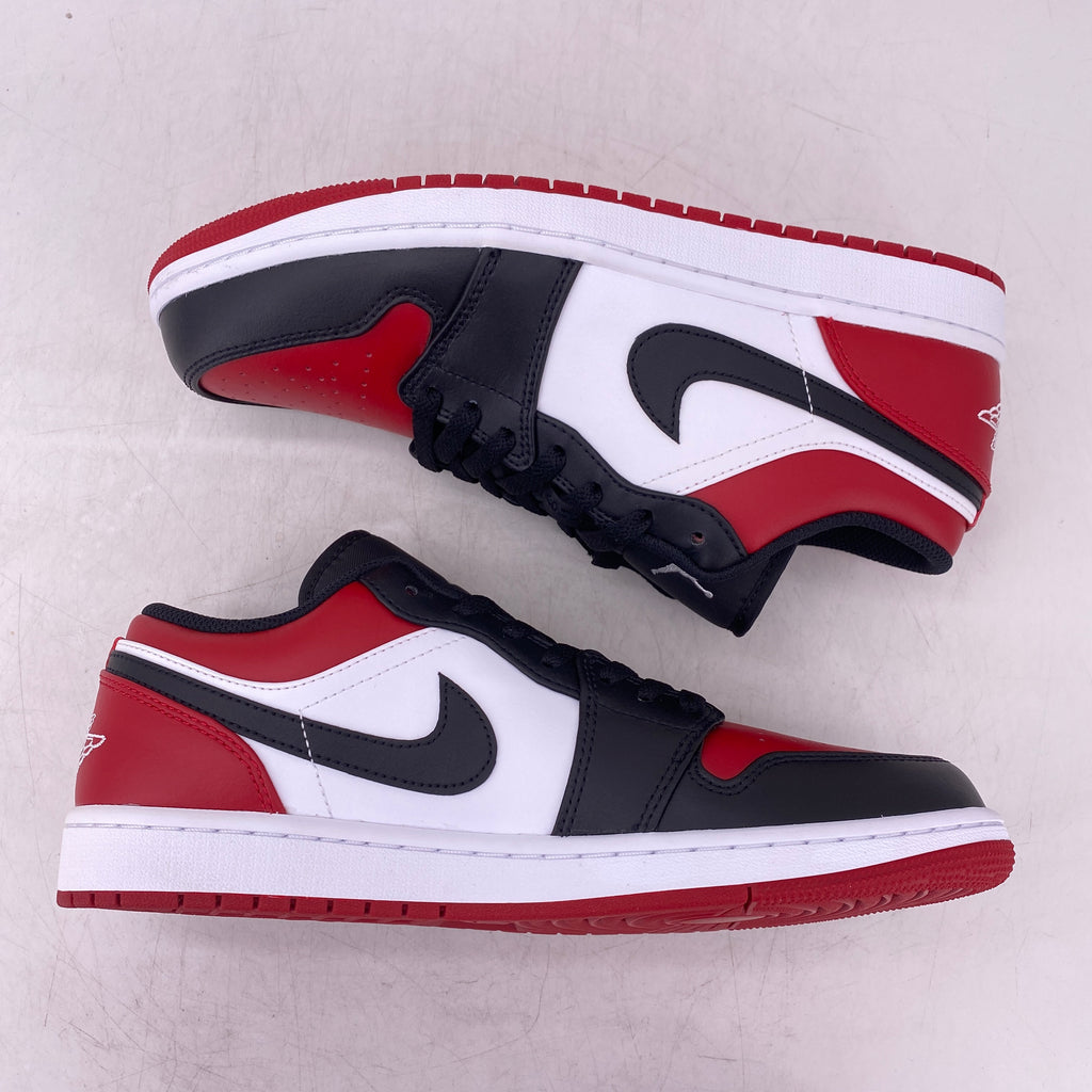Air Jordan 1 Retro Low "Bred Toe" 2021 New Size 9.5