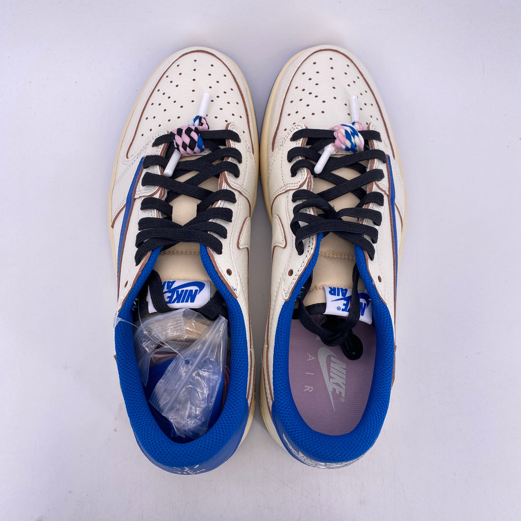Air Jordan 1 Low OG SP "Travis Fragment Military Blue" 2025 New Size 10.5