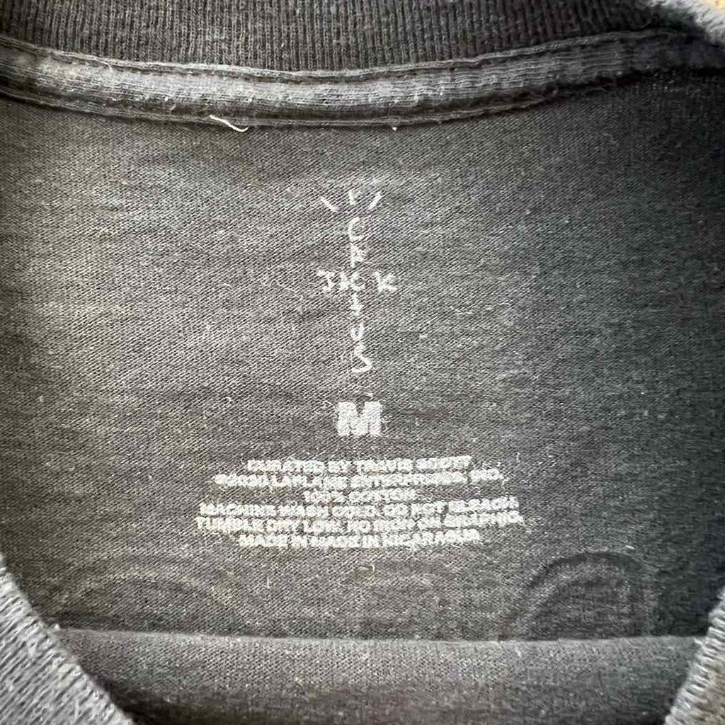 Travis Scott T-Shirt "NO LOITERING" Black Used Size M