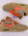 Nike Air Max 90 / OW "Desert Ore" 2019 Used Size 8