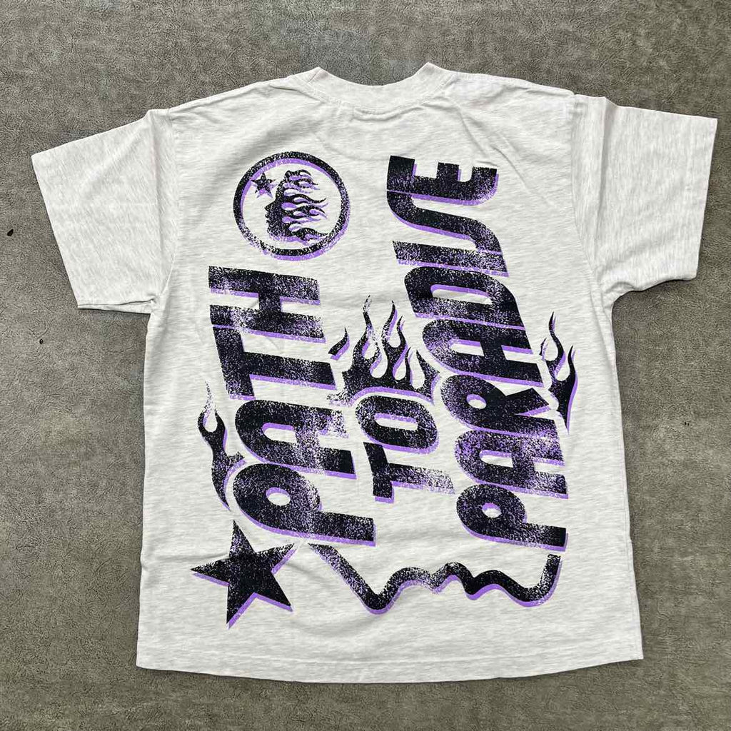 Hellstar T-Shirt "JESUS" Grey New Size XL