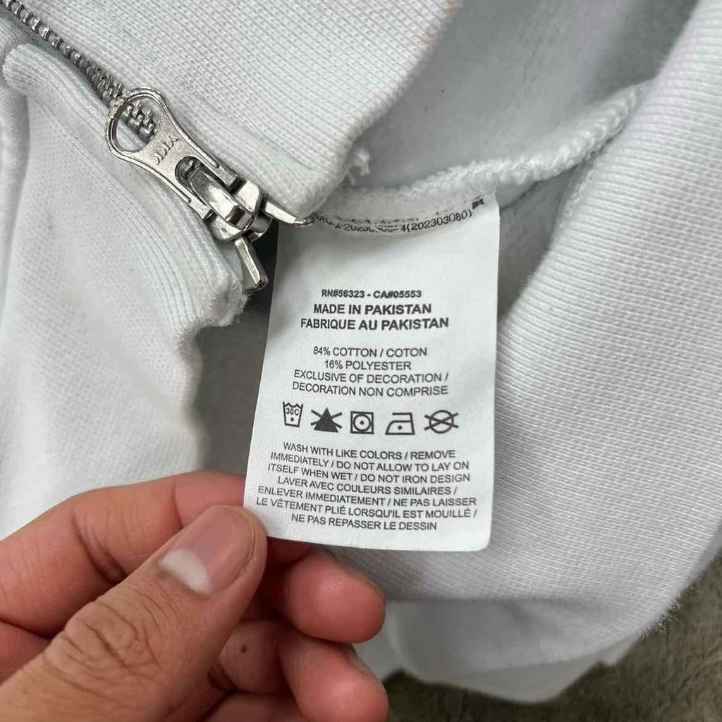 Supreme Zip Up "NIKE" White Used Size M