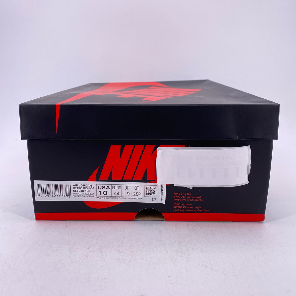 Air Jordan 1 Retro High OG "Mocha" 2020 New Size 10