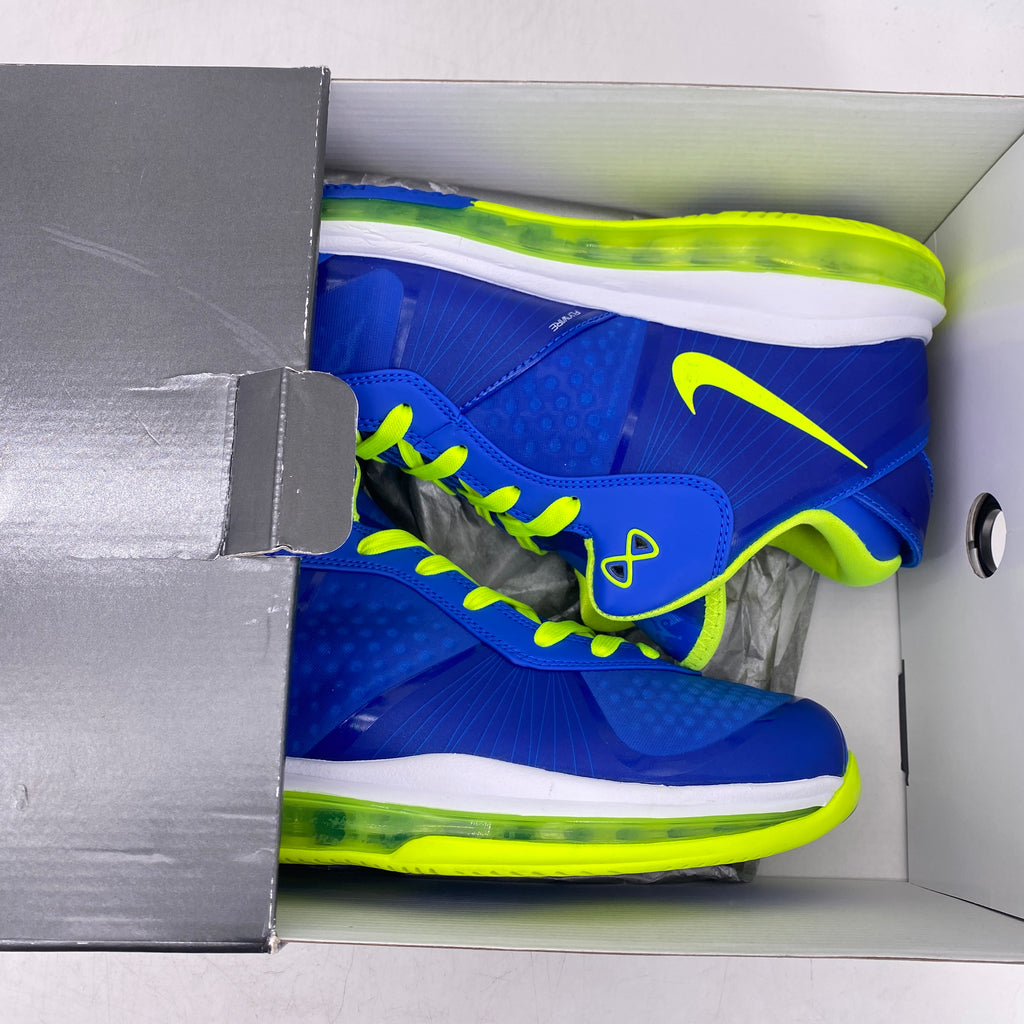 Nike LEBRON 8 V2 LOW "Sprite" 2021 Used Size 10.5