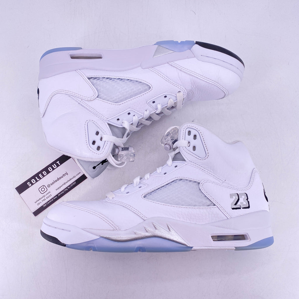Air Jordan 5 Retro "White Metallic" 2026 Used Size 8.5