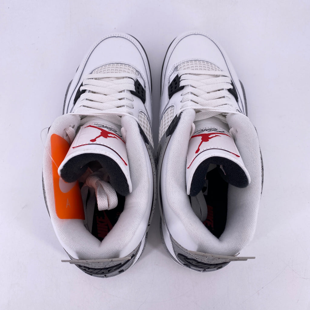 Air Jordan 4 Retro "White Cement" 2025 New Size 10